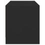 Mueble de TV con puertas de vidrio negro 68x37x42 cm de , Muebles TV - Ref: Foro24-836358, Precio: 39,40 €, Descuento: %