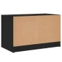 TV-Möbel mit schwarzen Glastüren 68x37x42 cm von , TV-Möbel - Ref: Foro24-836358, Preis: 39,08 €, Rabatt: %