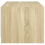 Couchtisch mit Sonoma-Eichenglastüren 68x50x42 cm von , Couchtisch - Ref: Foro24-836366, Preis: 44,27 €, Rabatt: %