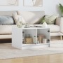 Couchtisch mit weißen Glastüren 68x50x42 cm von , Couchtisch - Ref: Foro24-836364, Preis: 45,56 €, Rabatt: %