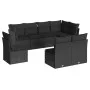 8-piece garden sofa set with black synthetic rattan cushions by , Garden sets - Ref: Foro24-3217755, Price: 511,60 €, Discoun...