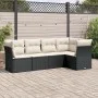 5-piece garden furniture set with black synthetic rattan cushions by , Garden sets - Ref: Foro24-3249435, Price: 318,10 €, Di...