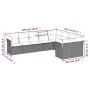 Set mit 9 Gartensofas mit beigen Kissen aus synthetischem Rattan von , Gartensets - Ref: Foro24-3250008, Preis: 577,98 €, Rab...