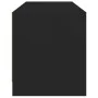 Mueble de TV con puertas de vidrio negro 102x37x42 cm de , Muebles TV - Ref: Foro24-836372, Precio: 64,88 €, Descuento: %