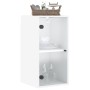 Wandmöbel mit weißen Glastüren 35x37x68,5 cm von , Schließfächer und Lagerschränke - Ref: Foro24-836476, Preis: 43,10 €, Raba...