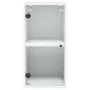 Wandmöbel mit weißen Glastüren 35x37x68,5 cm von , Schließfächer und Lagerschränke - Ref: Foro24-836476, Preis: 42,58 €, Raba...