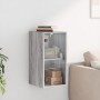 Wandmöbel mit grauen Sonoma-Glastüren 35x37x68,5 cm von , Schließfächer und Lagerschränke - Ref: Foro24-836481, Preis: 46,27 ...