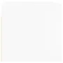 Wall-mounted furniture with white glass doors 68.5x37x35 cm by , Lockers and storage cabinets - Ref: Foro24-836497, Price: 49...
