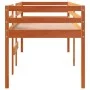 Hochbett aus massivem, wachsbraunem Kiefernholz, 75 x 190 cm von , Betten und Lattenroste - Ref: Foro24-844484, Preis: 125,96...