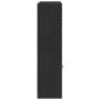 Regal mit Türen Holzwerkstoff schwarz 136x37x142 cm von , Bücherregale und Regale - Ref: Foro24-3206525, Preis: 254,92 €, Rab...