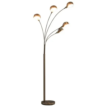 Silberne Stehleuchte 5 x E14 200 cm von vidaXL, Lampen - Ref: Foro24-282417, Preis: 119,49 €, Rabatt: %