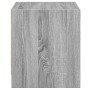 Sonoma Nachttisch mit grauer Glastür 35x37x42 cm von , Nachttische - Ref: Foro24-836353, Preis: 34,51 €, Rabatt: %