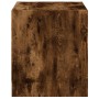 Nachttisch mit Glastür aus geräucherter Eiche 35x37x42 cm von , Nachttische - Ref: Foro24-836351, Preis: 33,80 €, Rabatt: %