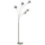 Silver floor lamp 5 x E14 200 cm by vidaXL, Lamps - Ref: Foro24-282417, Price: 114,08 €, Discount: %