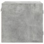 Nachttische mit Glastüren 2 Stk. Betongrau 35x37x35 cm von , Nachttische - Ref: Foro24-836469, Preis: 44,30 €, Rabatt: %