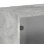 Mueble pared puertas vidrio 2 uds gris hormigón 68,5x37x35 cm by , Lockers and storage cabinets - Ref: Foro24-836504, Price: ...