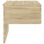 Sonoma Oak Wall Nightstand by vidaXL, Nightstands - Ref: Foro24-810941, Price: 38,57 €, Discount: %