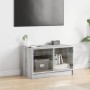 TV-Möbel mit grauen Sonoma-Glastüren 68x37x42 cm. von , TV-Möbel - Ref: Foro24-836362, Preis: 39,26 €, Rabatt: %