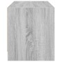 TV-Möbel mit grauen Sonoma-Glastüren 68x37x42 cm. von , TV-Möbel - Ref: Foro24-836362, Preis: 39,26 €, Rabatt: %