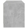 Mueble de TV con puertas de vidrio gris hormigón 68x37x42 cm de , Muebles TV - Ref: Foro24-836360, Precio: 38,01 €, Descuento: %