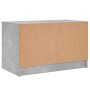 TV-Möbel mit grauen Glastüren aus Beton 68x37x42 cm von , TV-Möbel - Ref: Foro24-836360, Preis: 38,34 €, Rabatt: %