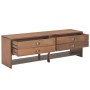 Mueble para TV con 4 cajones madera maciza acacia 120x30x40 cm de vidaXL, Muebles TV - Ref: Foro24-247621, Precio: 116,32 €, ...