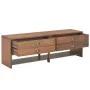 TV-Schrank mit 4 Schubladen aus massivem Akazienholz 120x30x40 cm von vidaXL, TV-Möbel - Ref: Foro24-247621, Preis: 115,37 €,...