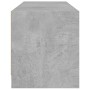 Mueble de TV con puertas de vidrio gris hormigón 102x37x42 cm de , Muebles TV - Ref: Foro24-836374, Precio: 63,94 €, Descuent...