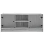 TV-Möbel mit grauen Sonoma-Glastüren 102x37x42 cm. von , TV-Möbel - Ref: Foro24-836376, Preis: 64,78 €, Rabatt: %