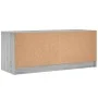 TV-Möbel mit grauen Sonoma-Glastüren 102x37x42 cm. von , TV-Möbel - Ref: Foro24-836376, Preis: 64,78 €, Rabatt: %
