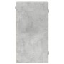 Wandmöbel mit grauen Glastüren und Betonoptik, 35x37x68,5 cm. von , Schließfächer und Lagerschränke - Ref: Foro24-836479, Pre...