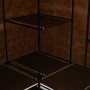 Brauner Eckschrank 130x87x169 cm von vidaXL, Kleiderschränke - Ref: Foro24-282450, Preis: 47,34 €, Rabatt: %