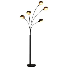 Schwarz-goldene Stehleuchte 5 x E14 200 cm von vidaXL, Lampen - Ref: Foro24-282418, Preis: 118,92 €, Rabatt: %