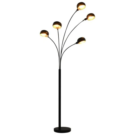 Schwarz-goldene Stehleuchte 5 x E14 200 cm von vidaXL, Lampen - Ref: Foro24-282418, Preis: 118,92 €, Rabatt: %