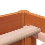 Sofá cama de madera maciza de pino marrón cera 75x190 cm de , Camas y somieres - Ref: Foro24-844480, Precio: 200,18 €