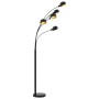 Black and gold floor lamp 5 x E14 200 cm by vidaXL, Lamps - Ref: Foro24-282418, Price: 124,25 €, Discount: %