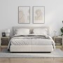 Zwei Nachttische mit Glastüren in Sonoma-Eiche, 35x37x42 cm. von , Nachttische - Ref: Foro24-836348, Preis: 47,36 €, Rabatt: %