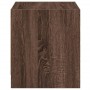Nachttisch mit Glastür in brauner Eiche 35x37x42 cm. von , Nachttische - Ref: Foro24-836355, Preis: 29,25 €, Rabatt: %