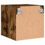 Nachttisch mit rauchglas Tür Eiche 35x37x35 cm von , Nachttische - Ref: Foro24-836470, Preis: 30,72 €, Rabatt: %