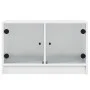 TV-Möbel mit weißen Glastüren 68x37x42 cm von , TV-Möbel - Ref: Foro24-836357, Preis: 38,80 €, Rabatt: %