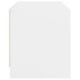 TV-Möbel mit weißen Glastüren 68x37x42 cm von , TV-Möbel - Ref: Foro24-836357, Preis: 38,80 €, Rabatt: %
