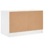 TV-Möbel mit weißen Glastüren 68x37x42 cm von , TV-Möbel - Ref: Foro24-836357, Preis: 38,80 €, Rabatt: %