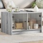 Couchtisch mit grauen Sonoma-Glastüren 68x50x42 cm. von , Couchtisch - Ref: Foro24-836369, Preis: 45,56 €, Rabatt: %
