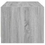 Mesa de centro con puertas de vidrio gris Sonoma 68x50x42 cm by , Coffee table - Ref: Foro24-836369, Price: 45,16 €, Discount: %