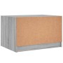 Couchtisch mit grauen Sonoma-Glastüren 68x50x42 cm. von , Couchtisch - Ref: Foro24-836369, Preis: 45,56 €, Rabatt: %