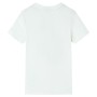 Kurzarm-T-Shirt für Kinder in Rohfarbe 128 von , Kinder-T-Shirts - Ref: Foro24-11812, Preis: 8,20 €, Rabatt: %