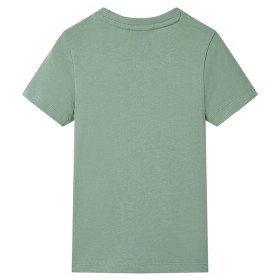 Khaki Kinder Kurzarm-T-Shirt 140 von , Kinder-T-Shirts - Ref: Foro24-11838, Preis: 7,96 €, Rabatt: %