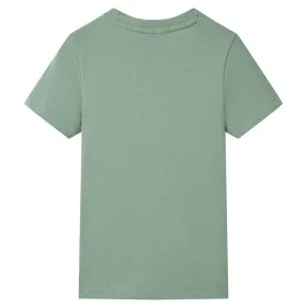 Khaki Kinder Kurzarm-T-Shirt 140 von , Kinder-T-Shirts - Ref: Foro24-11838, Preis: 7,88 €, Rabatt: %