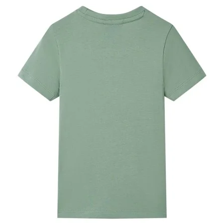 Khaki Kinder Kurzarm-T-Shirt 140 von , Kinder-T-Shirts - Ref: Foro24-11838, Preis: 7,88 €, Rabatt: %