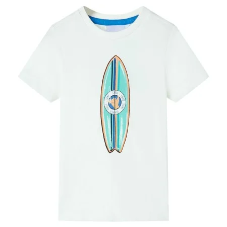 Kurzarm-T-Shirt für Kinder in Rohfarbe 104 von , Kinder-T-Shirts - Ref: Foro24-11810, Preis: 8,12 €, Rabatt: %